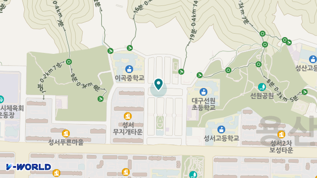 윤재가노인복지센터 위치 지도