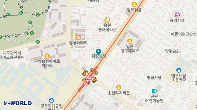 효심주간보호센터 위치 지도