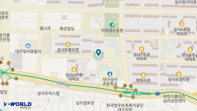 한울재가노인복지센터 위치 지도