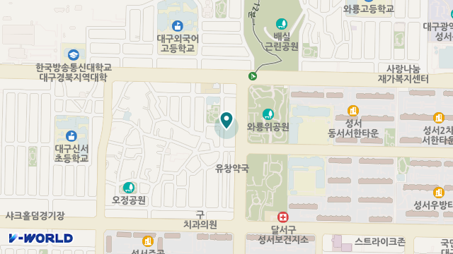행복재가노인복지센터 위치 지도