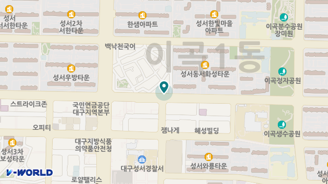 가람복지센터 위치 지도