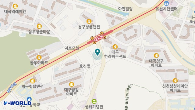 가까운재가노인복지센터 위치 지도