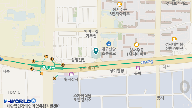 만복재가노인복지센터 위치 지도