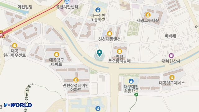 진천노인복지센터 위치 지도