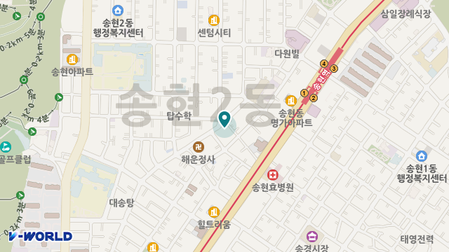 우리복지센터 위치 지도