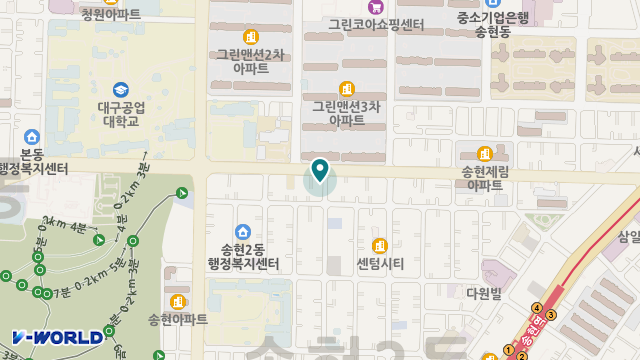 그린재가복지센터 위치 지도