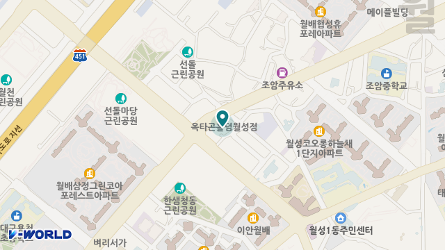 노인대학재가복지센터 위치 지도