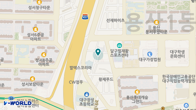 효케어재가복지센터 위치 지도