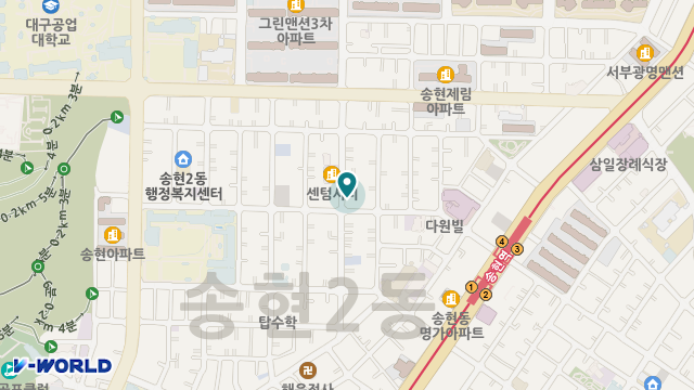 가온누리노인복지센터 위치 지도