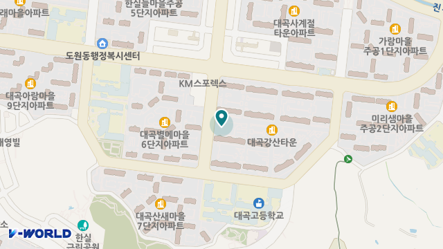 희망재가노인복지센터 위치 지도