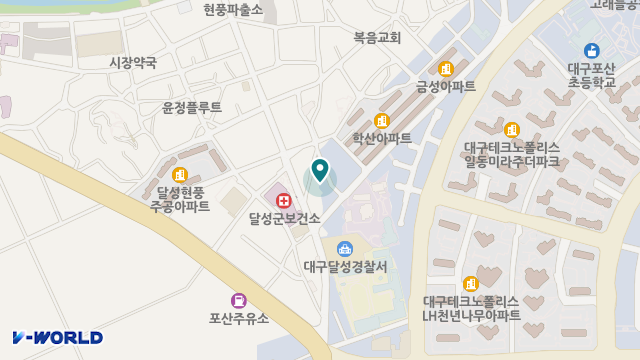 효경복지공동체 위치 지도