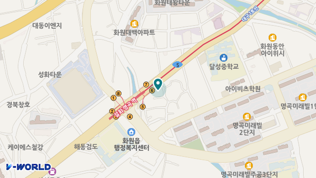 수경주간보호센터 위치 지도