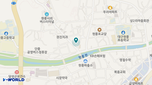 효성노인복지센터 위치 지도