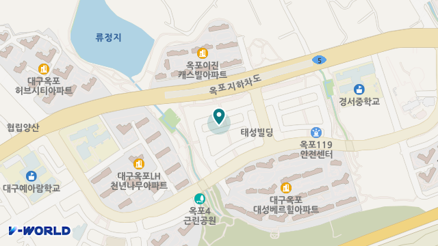 시니어가든 재활주간보호센터 위치 지도
