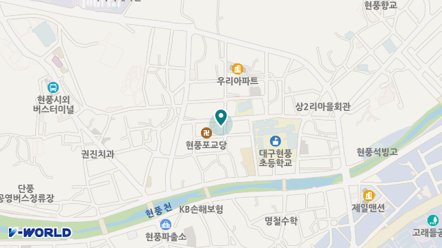 비슬복지용구 위치 지도