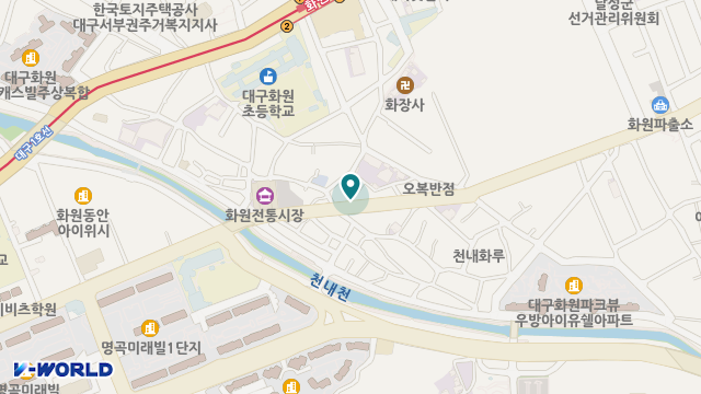 (유)가일케어홀딩스 가일노인복지센터 화원지점 위치 지도