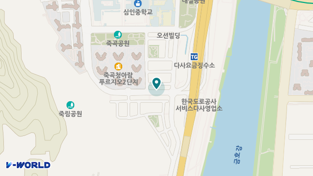 행복한동행노인복지센터 위치 지도