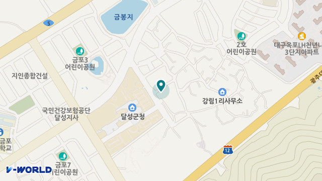 다온재가복지센터 위치 지도