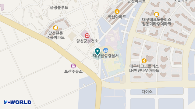 재가의료기 위치 지도