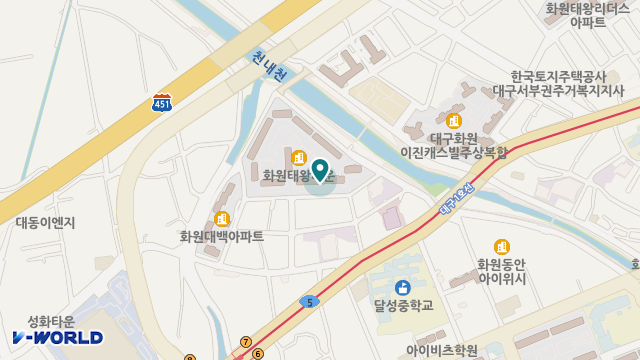 헤아림재가복지센터 위치 지도