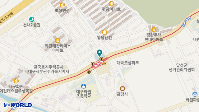 행운재활주간보호센터 위치 지도
