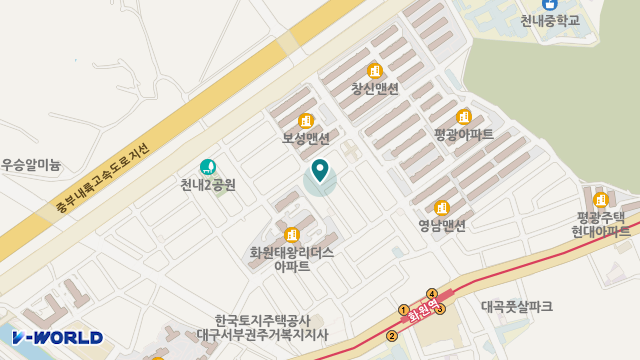 대덕재가노인복지센터 위치 지도