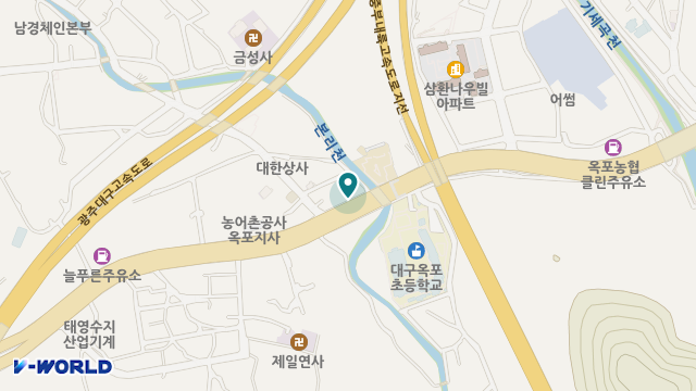 행복노인복지센터 위치 지도