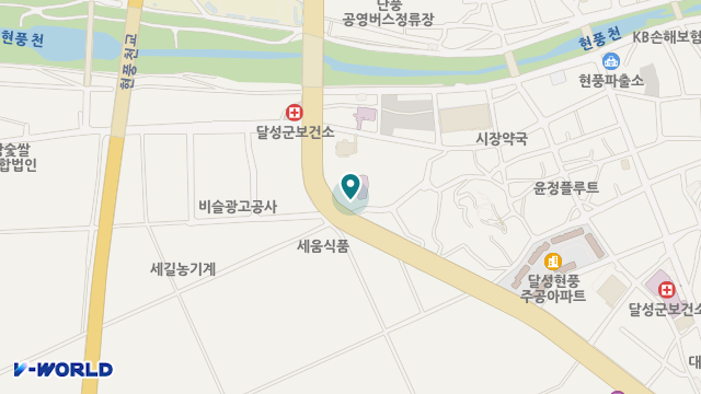 청춘재활주간보호센터 위치 지도