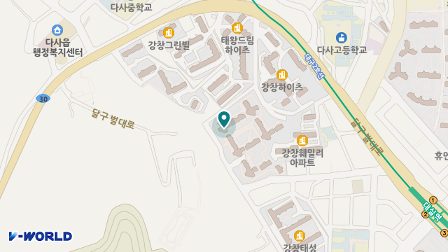 순풍재가장기요양기관 위치 지도