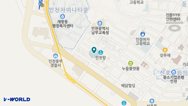 동행재가노인복지센터 위치 지도