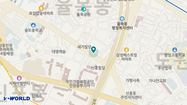 효원재가복지센터 위치 지도