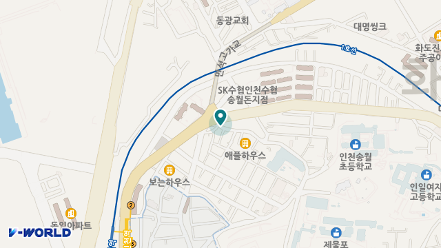 A+참사랑재가방문요양센터 위치 지도