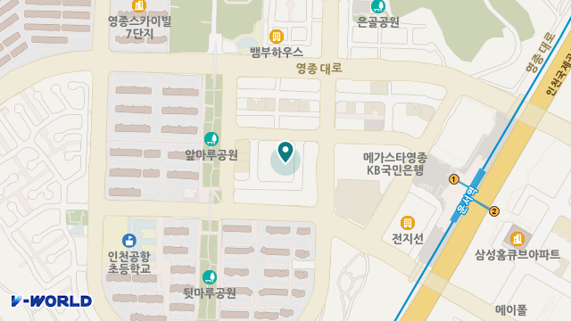 영종재활주야간보호센터 위치 지도