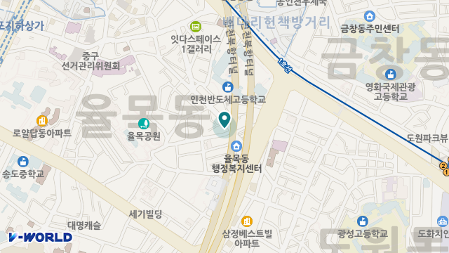 한아름재가노인복지센터 위치 지도