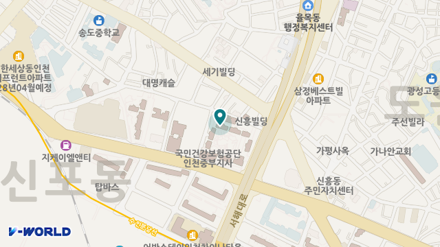 온유재가복지센터 위치 지도