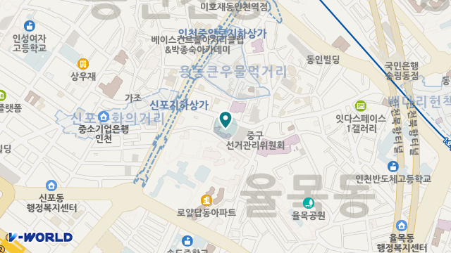 인천중구주간보호센터 위치 지도