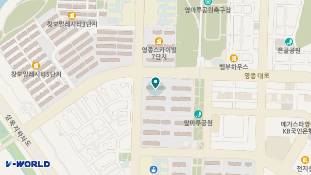 운서주야간보호센터 위치 지도