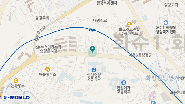 개항동 다정 재가노인복지센터 위치 지도