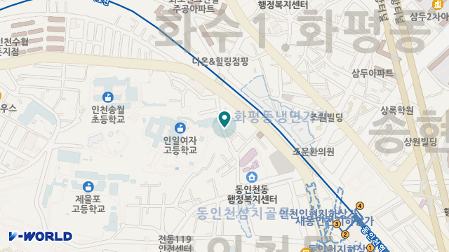 주경노인복지센터 위치 지도