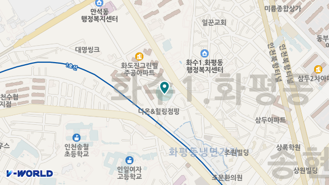 튼튼재가복지센터 위치 지도