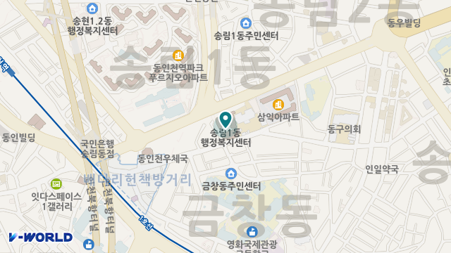 엔젤주간보호센터 위치 지도