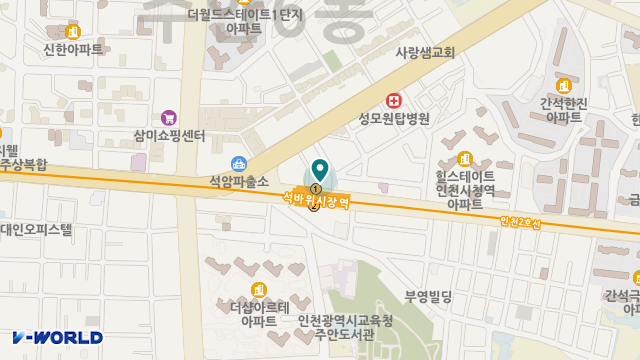 연세재활주야간보호센터 위치 지도