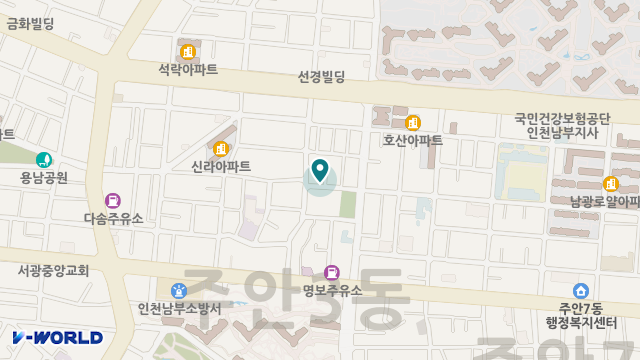 한빛재가복지센터 위치 지도