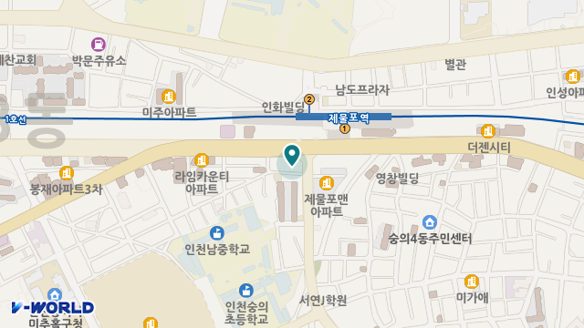 고은재가복지센터 위치 지도