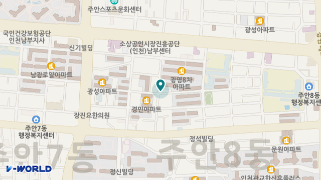 수정노인복지센터 위치 지도