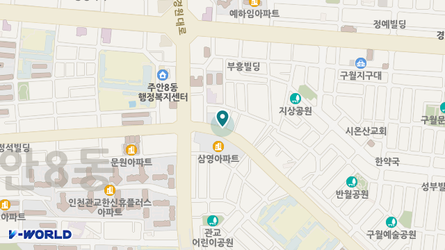 시잡인재가복지센터 위치 지도
