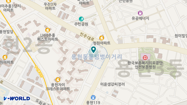 희망재가센터 위치 지도