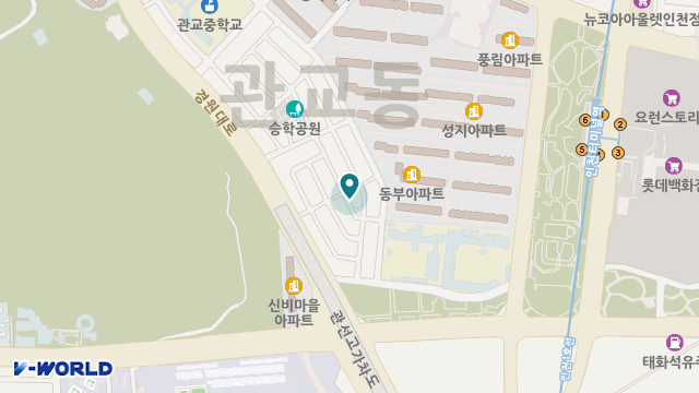 햇살재가복지센터 위치 지도