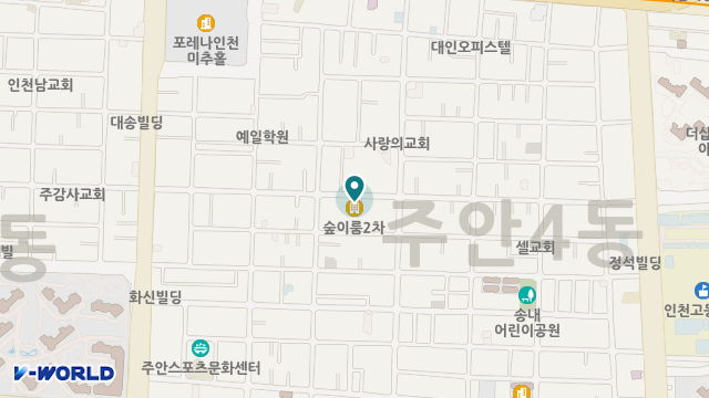 사랑나눔 노인복지센터 위치 지도