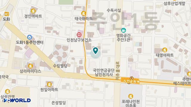 이음실버케어센터 위치 지도